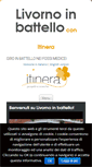 Mobile Screenshot of livornoinbattello.info